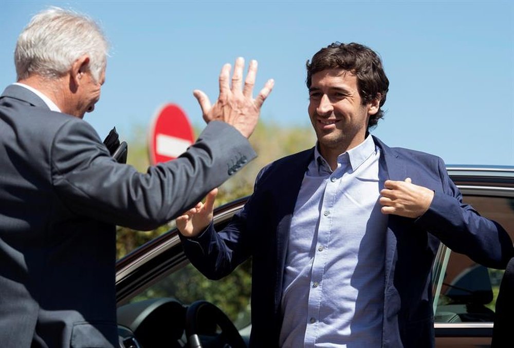 Raúl será adjunto al director general del Real Madrid. EFE/Archivo
