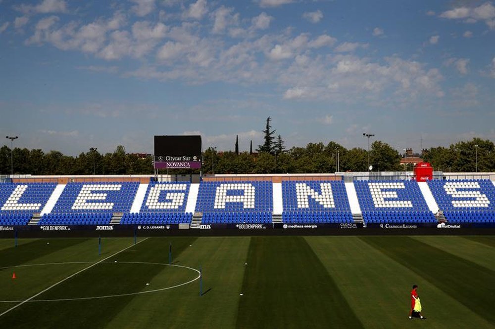 El Leganés cumple hoy 89 años. EFE