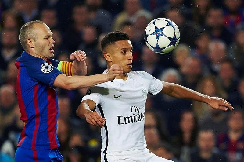 Could Marquinhos make the move to Turin? EFE/Archivo