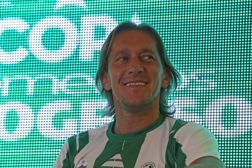 Míchel Salgado prometió darlo todo en el campo. EFE