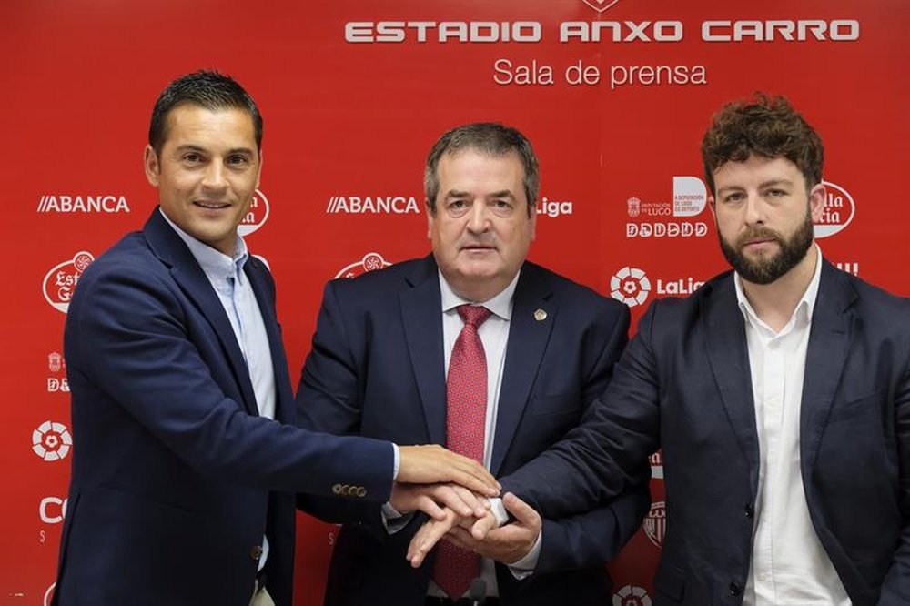 Víctor Moreno deja de ser el director deportivo del Lugo. EFE