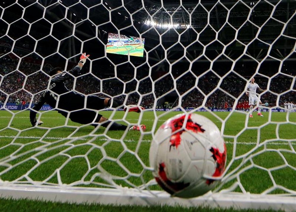 Portugal cayó por penaltis ante Chile. EFE