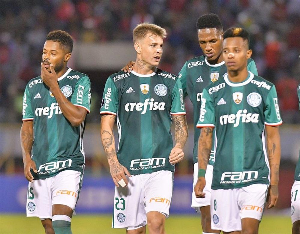 Palmeiras volvió a dejarse puntos en su estadio. EFE/Archivo