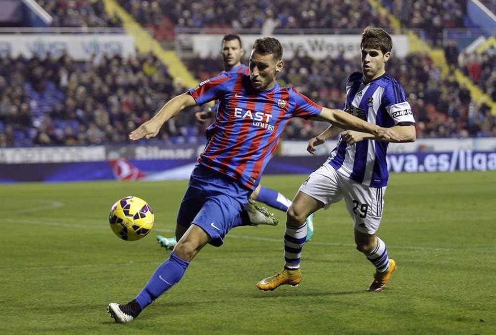 la Real Sociedad se déplace à Valence pour affronter Levante. EFE
