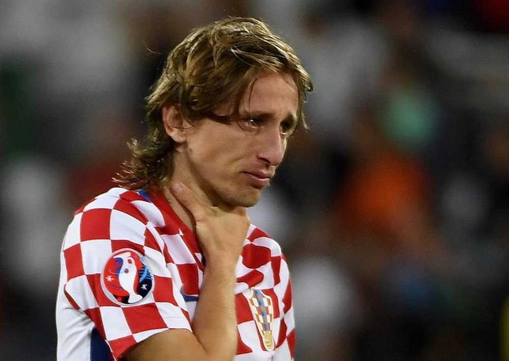 El jugador croata Luka Modric. EFE/Archivo