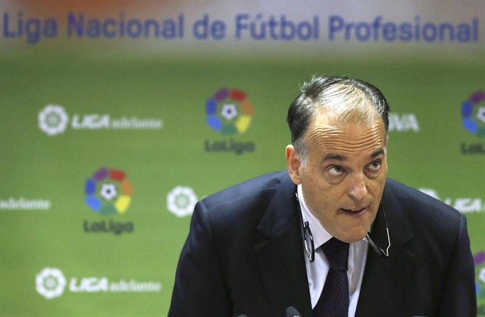 El presidente de LaLiga quiere reformar el fútbol español. EFE/Archivo