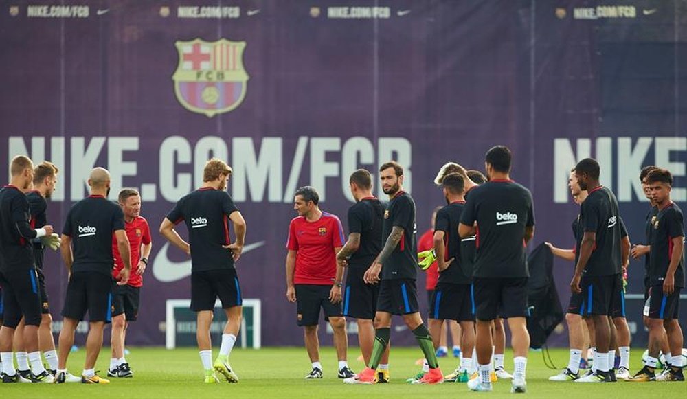 El Barça quiere conocer de primera mano cómo rinden sus futbolistas.. EFE