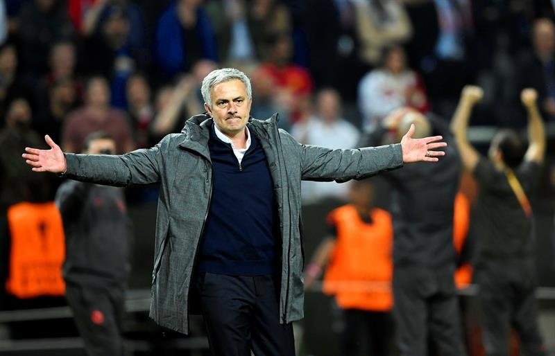 El entrenador del Manchester United, José Mourinho. EFE/Archivo