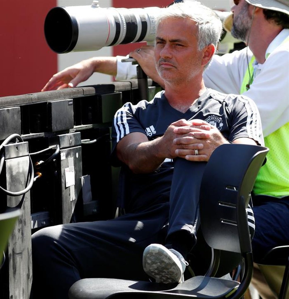 Jose Mourinho is confident about United's title chances this season. EFE
