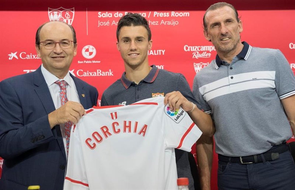 Corchia résilie son contrat avec Séville. EFE