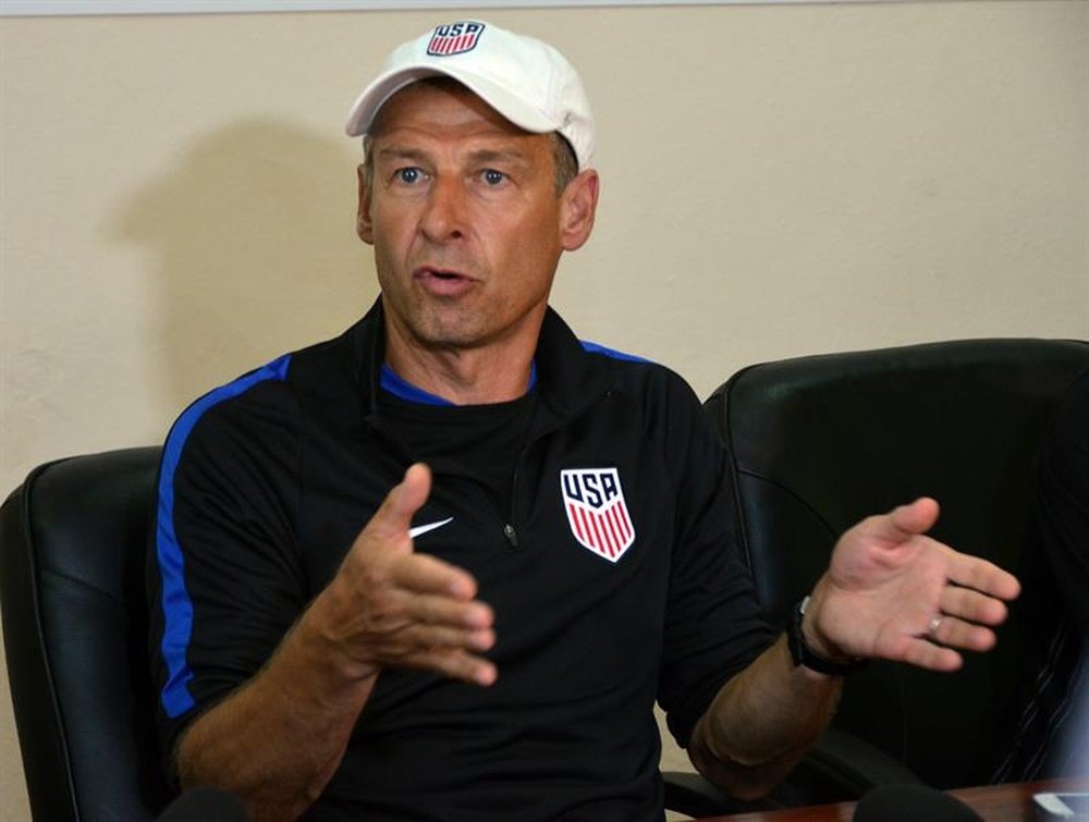 Former United States boss Klinsmann is keen on leading Australia at the World Cup. EFE/Archivo