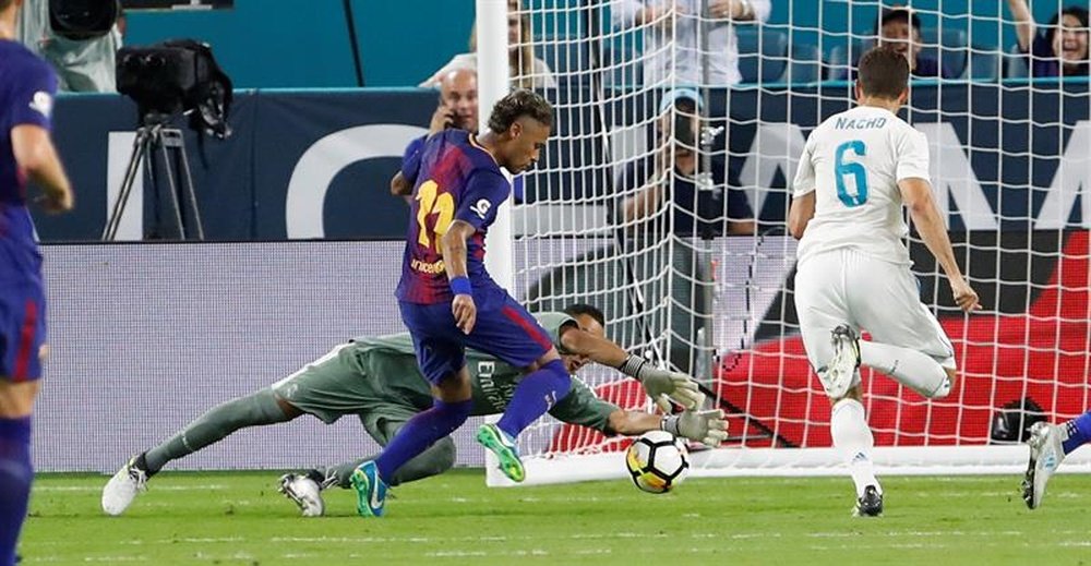 Navas said Barcelona are just as dangerous without Neymar. EFE