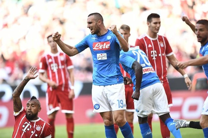 Napoli ease past Bayern in Audi Cup