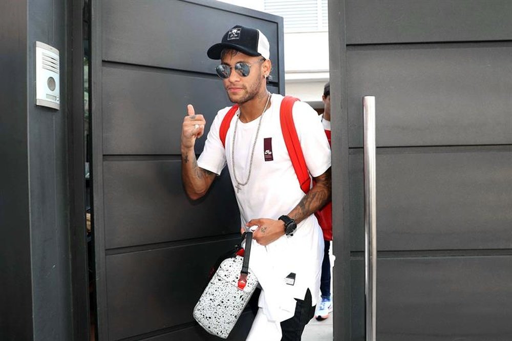 Neymar será presentado antes del PSG-Amiens. EFE