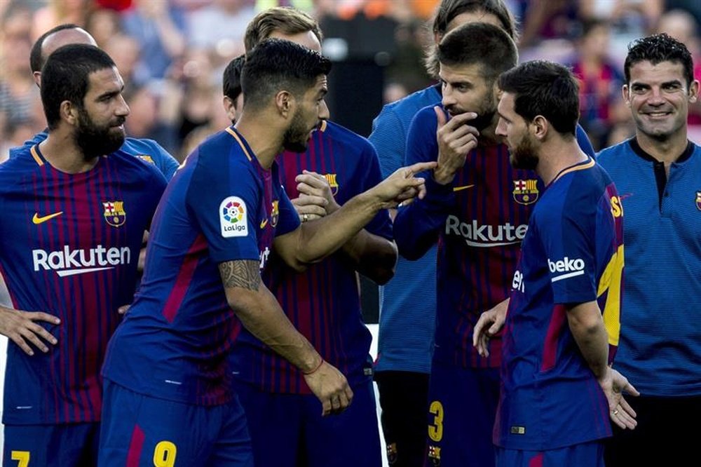 Messi no quiere bajones en el Barcelona. EFE