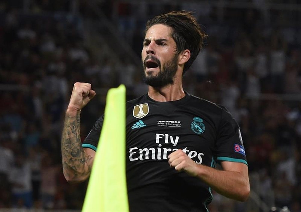 Isco is one of the players who will be out of contract next summer. EFE/Archivo