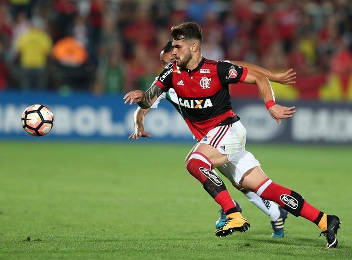 Flamengo se gusta ante Palestino y Vinicius se estrena como goleador