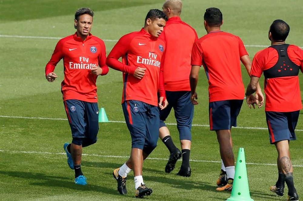 Neymar podrá debutar con el PSG este fin de semana. EFE
