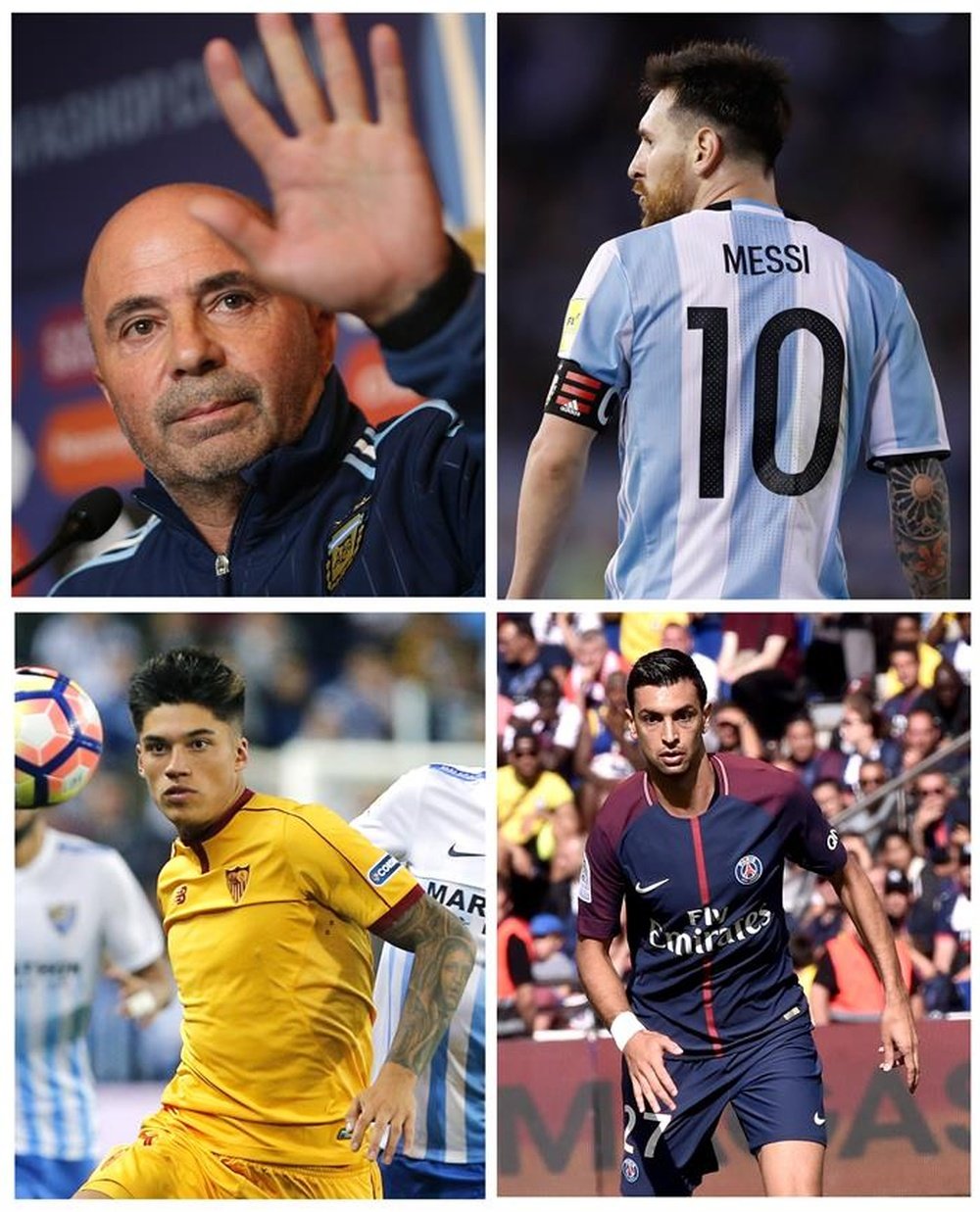 Argentina se encomienda a Messi para llegar al Mundial. EFE