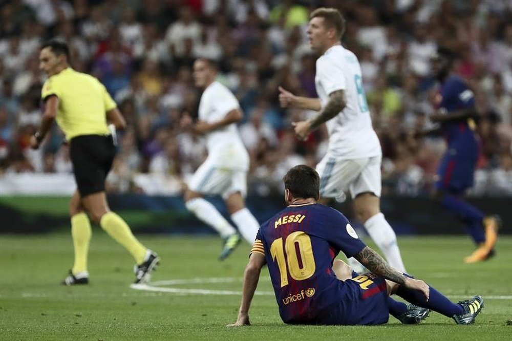 La Coupe et le Real Madrid résistent à Messi. EFE