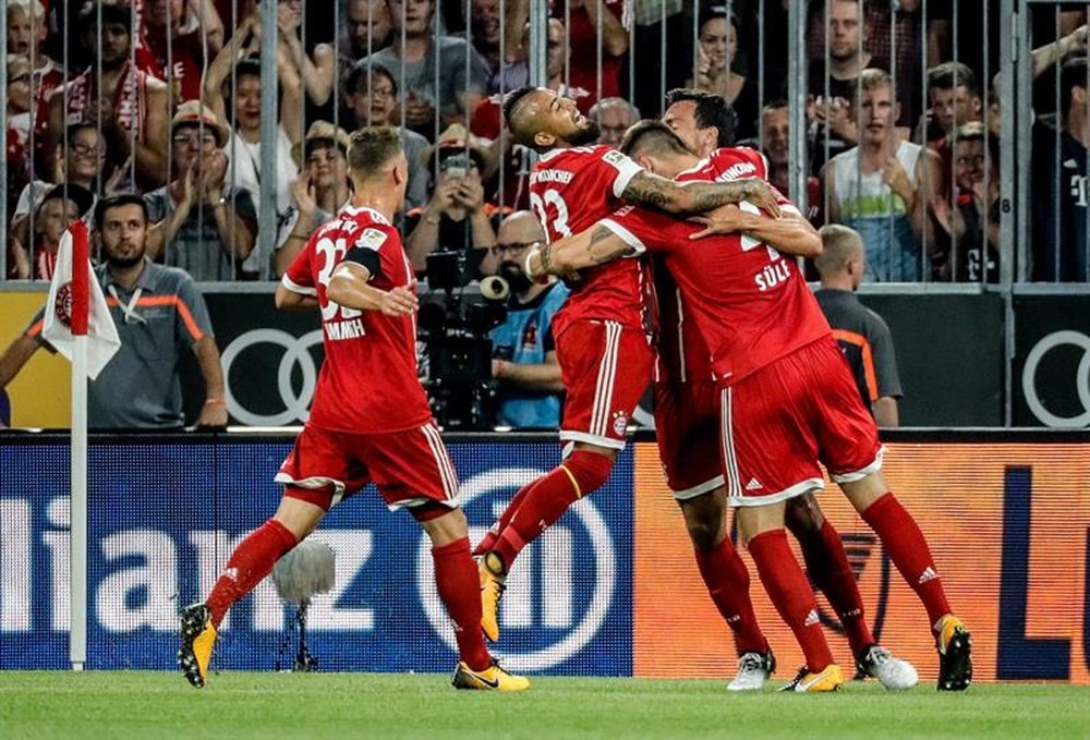 Bayern are the top seed in group B. AFP