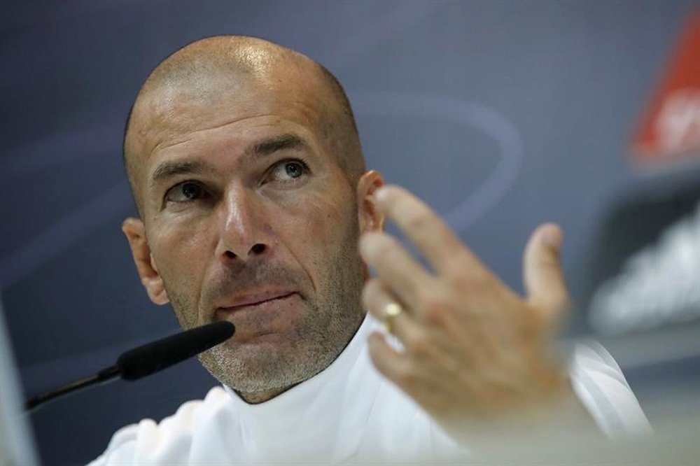 Zidane is open to more arrivals at Real Madrid. EFE