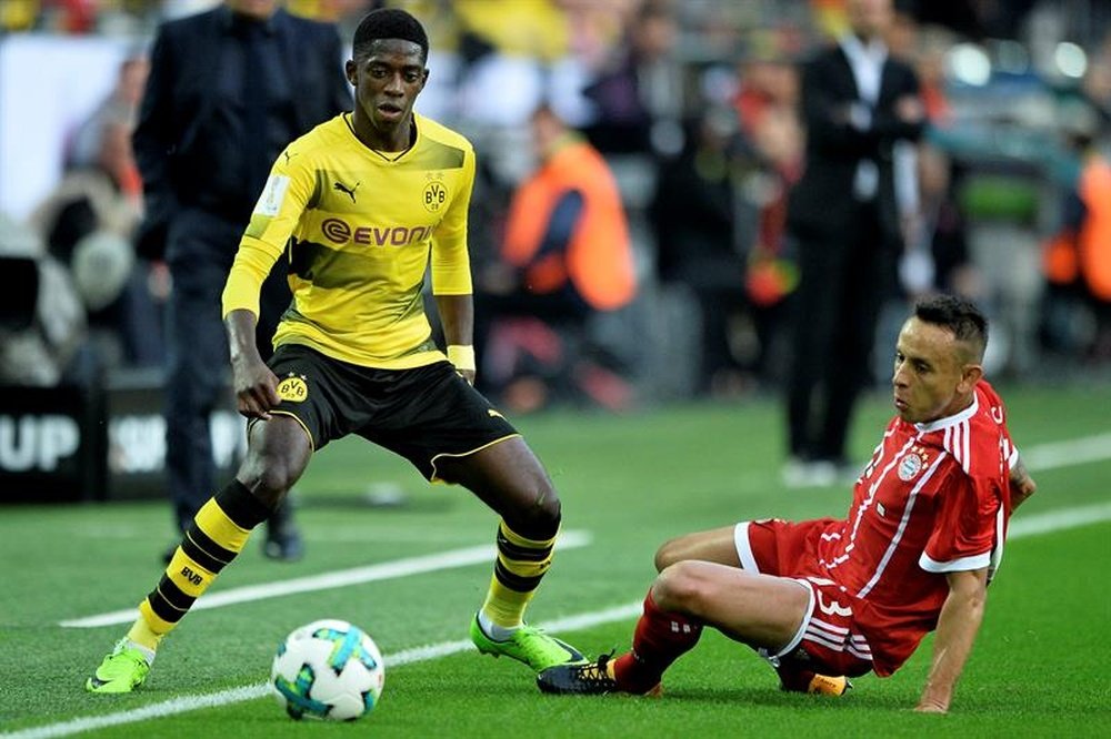 Dembele doesn't want to return to Dortmund. EFE