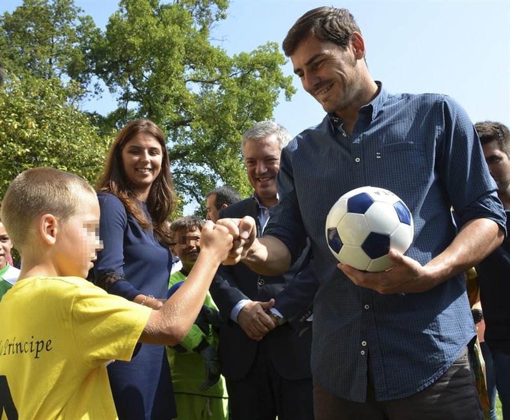 Iker Casillas, parrain du tournoi. EFE