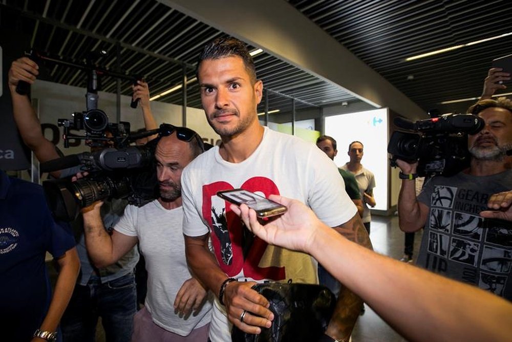 Vitolo ya está preparado para empezar un nuevo reto. EFE/Archivo