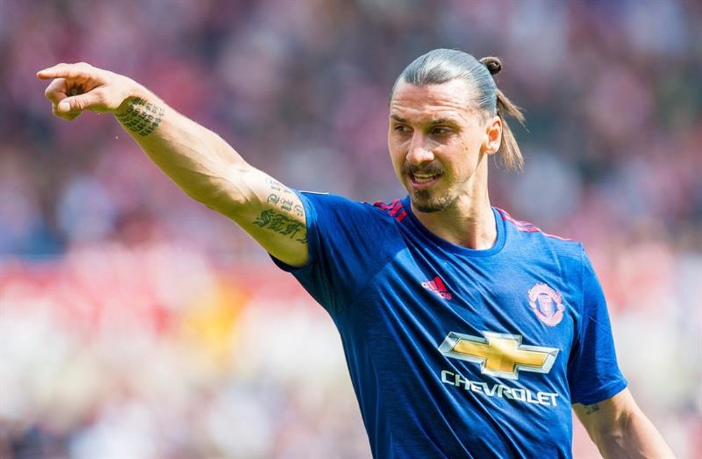 Zlatan has signed a one-year deal with Manchester United. EFE/Archivo