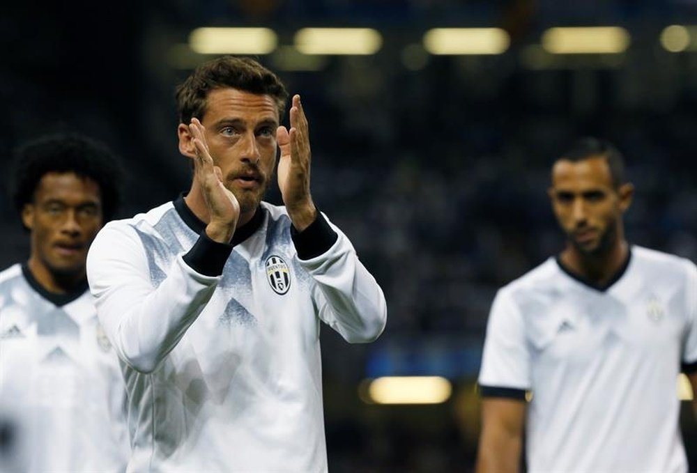 Juve's Marchisio suffers injury. EFE