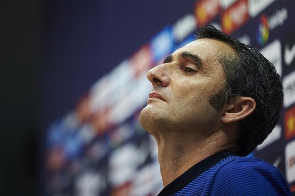 Valverde se mostró satisfecho tras golear al Eibar. EFE/Archivo