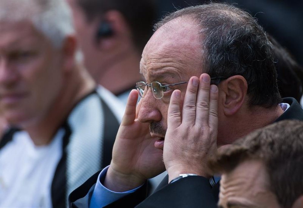 Benítez está en el punto de mira del West Ham. AFP