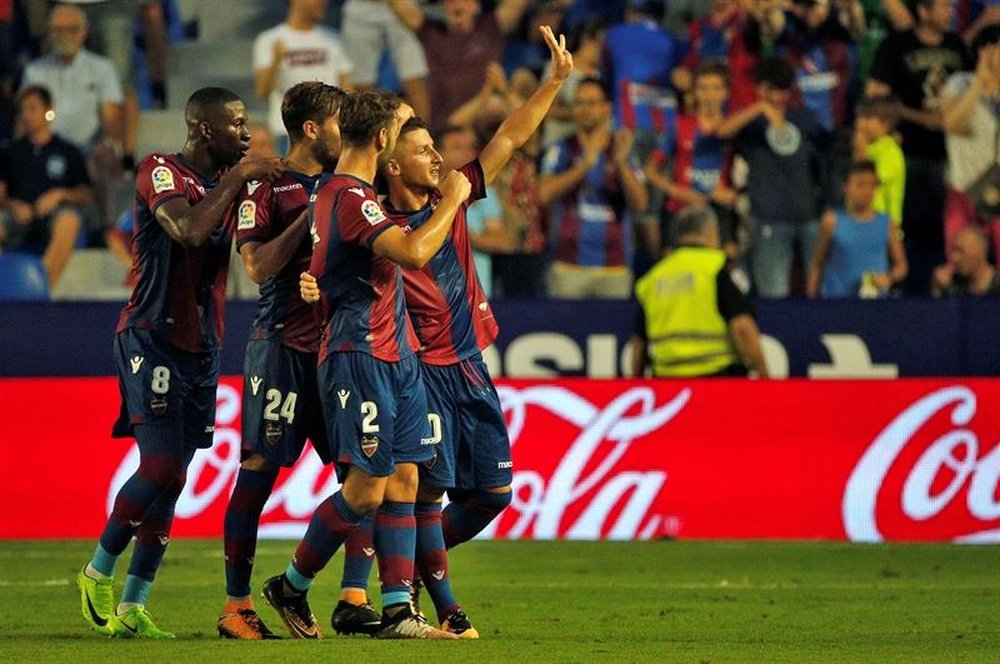 Levante reçoit Valence dans son stade lors du premier derby de la saison. EFE