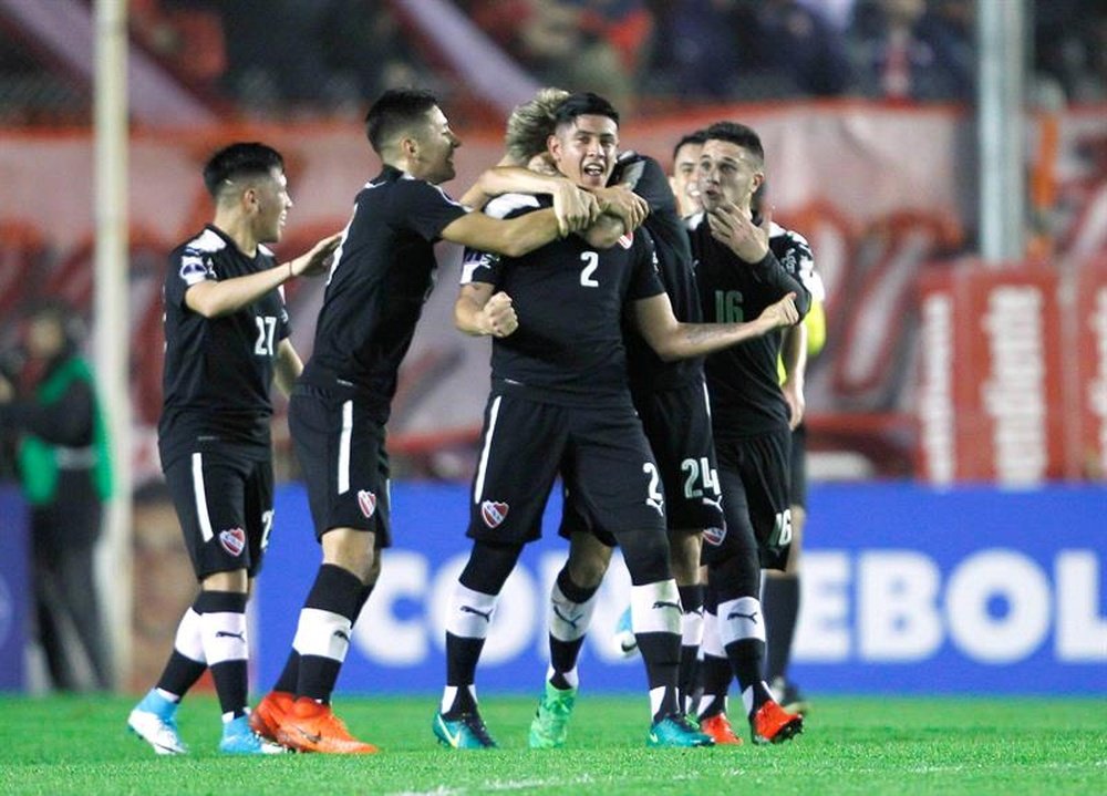 Independiente se impuso por 3-1 a Huracán. EFE/Archivo