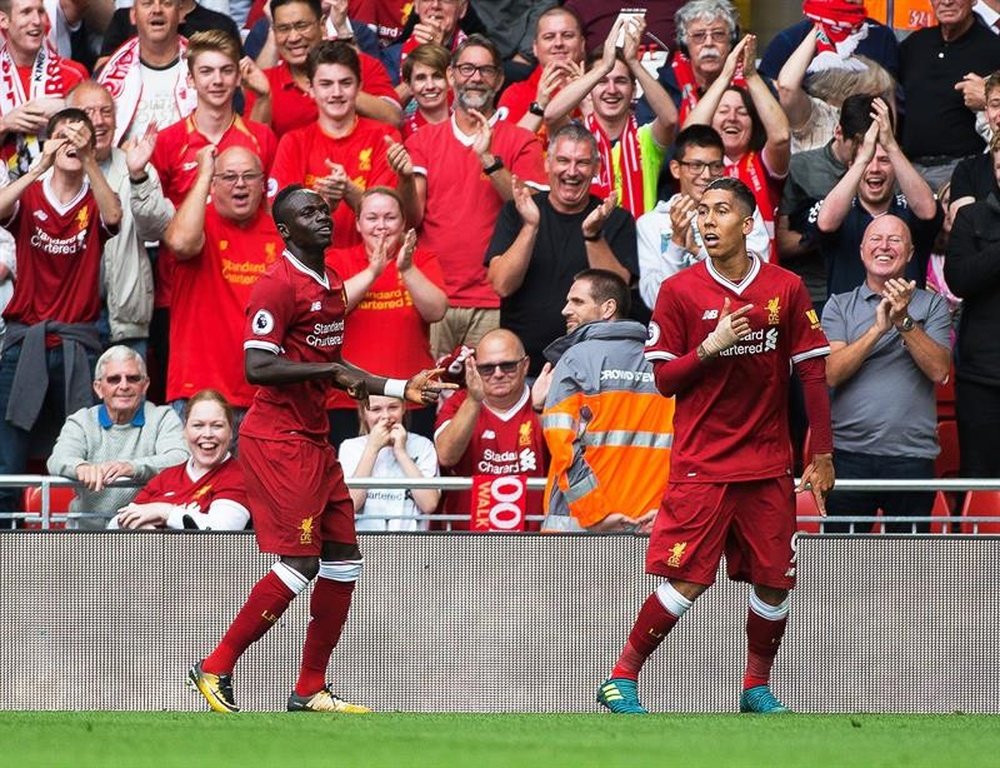 Sadio Mané a mis en avant  l'union de Liverpool. AFP
