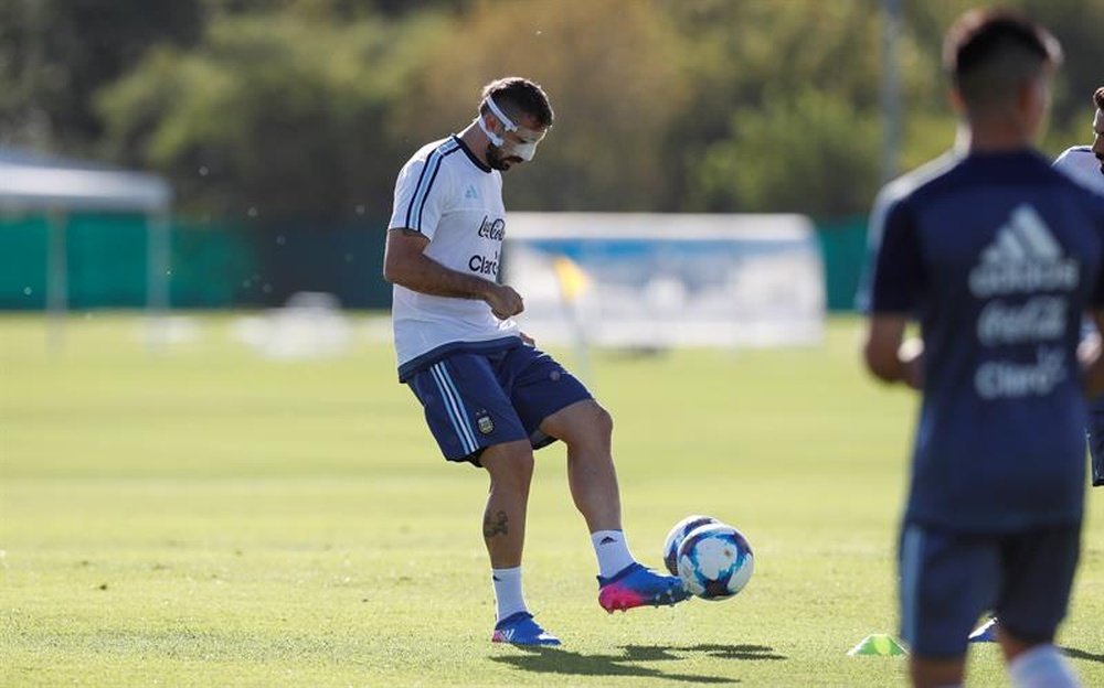 Pratto podría fichar por River Plate. EFE/Archivo