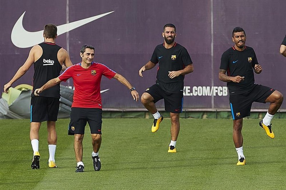 Valverde efetuará algumas trocas frente ao Getafe. AFP