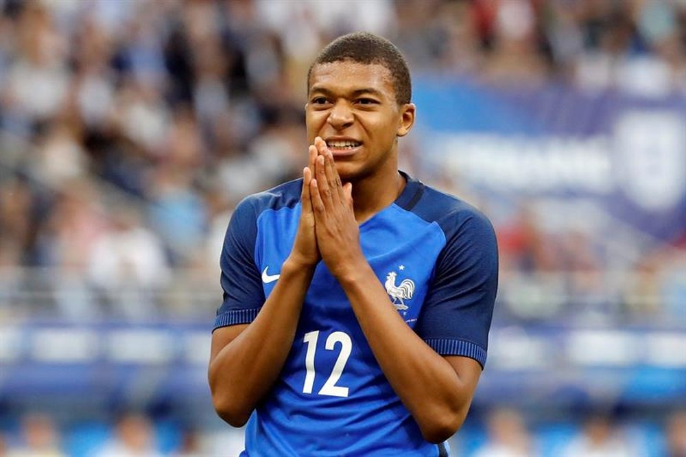 Mbappe is on the verge of joining PSG. EFE/Archivo