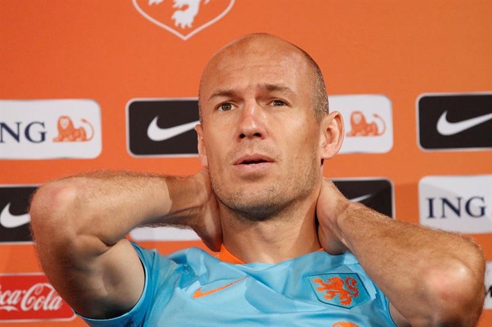 Robben rêve de jouer l'Euro 2020. efe