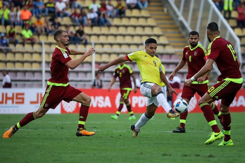 El jugador venezolano no estará disponible para el encuentro ante Argentina. EFE/Archivo