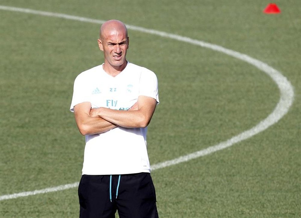 Zidane a recadré ses joueurs. EFE