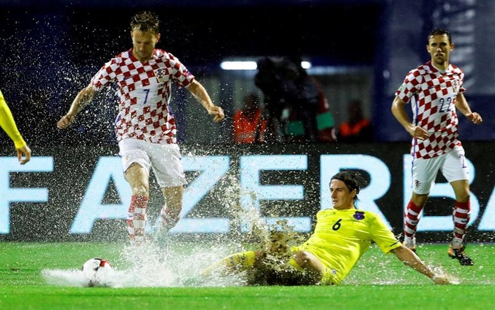 Rakitic está convencido de que Croacia estará en el Mundial. EFE