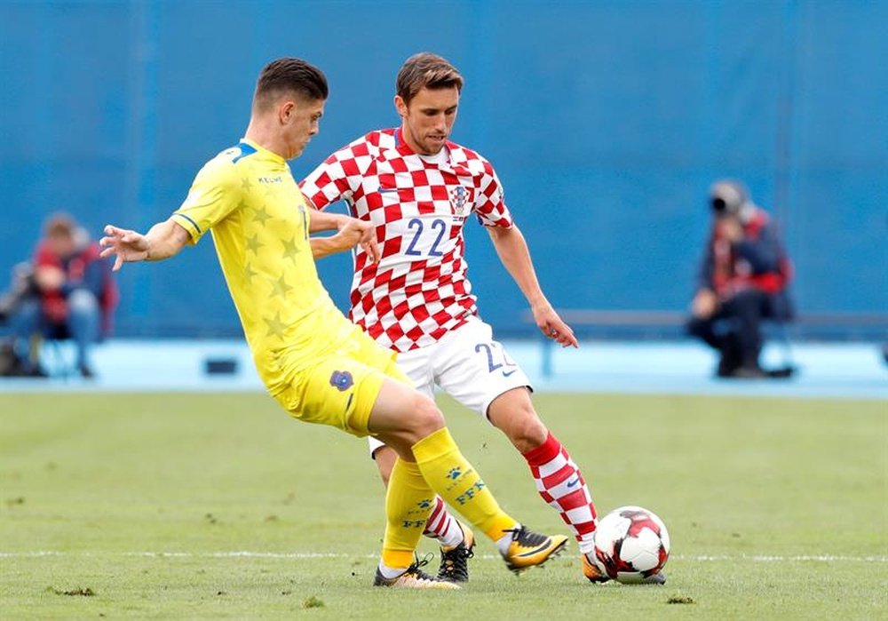 RAshica está en el punto de mira de la Lazio. EFE/EPA/AntonioBat