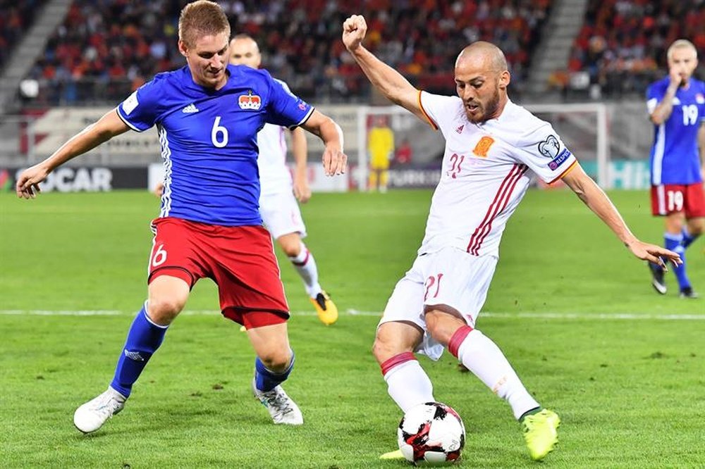 Según UEFA, Liechtenstein ocupa el puesto 31 de las selecciones europeas. EFE