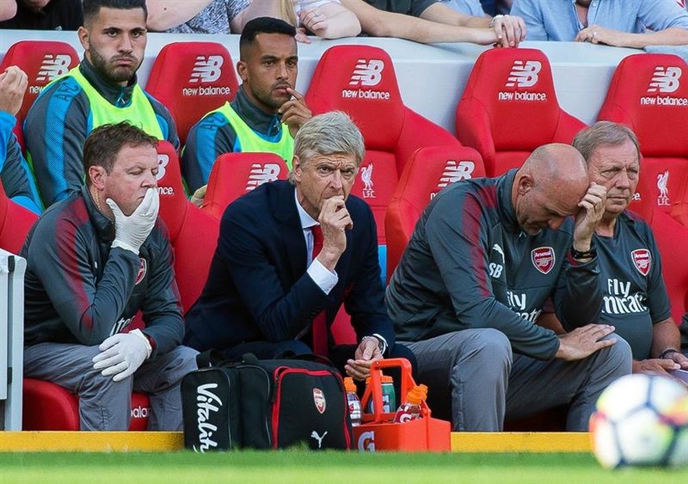 Wenger has had a disappointing start to the Premier League campaign. EFE/Archivo