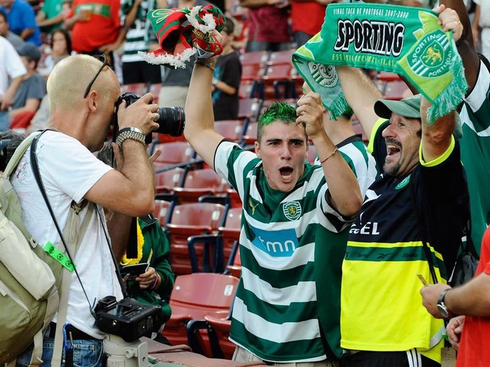 El Sporting de Lisboa se mide ante el Feirense antes jugar en Champions. EFE