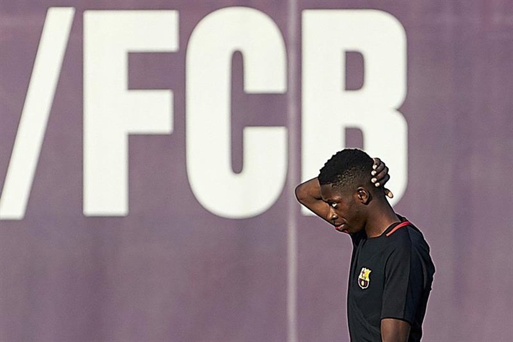 Barca's Dembele out for 4 months. EFE