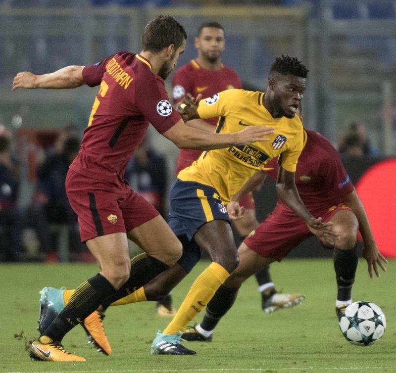 Roma cling in for draw against Atletico