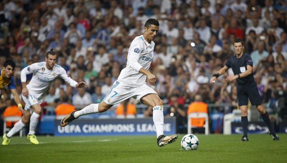 Ronaldo returned for Real with a brace. EFE